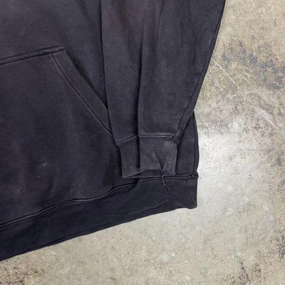 Adidas Hoodie Y2K Sports Vintage Spellout Sweatshirt Black, Mens XL 4
