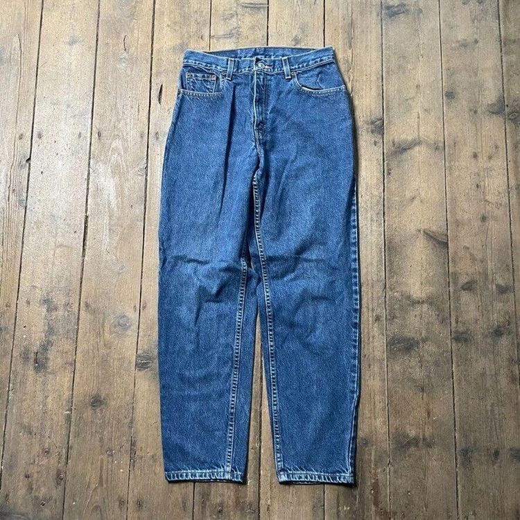 Levis Jeans Denim USA Vintage Pants Trousers, Dark Blue, Womens 30
