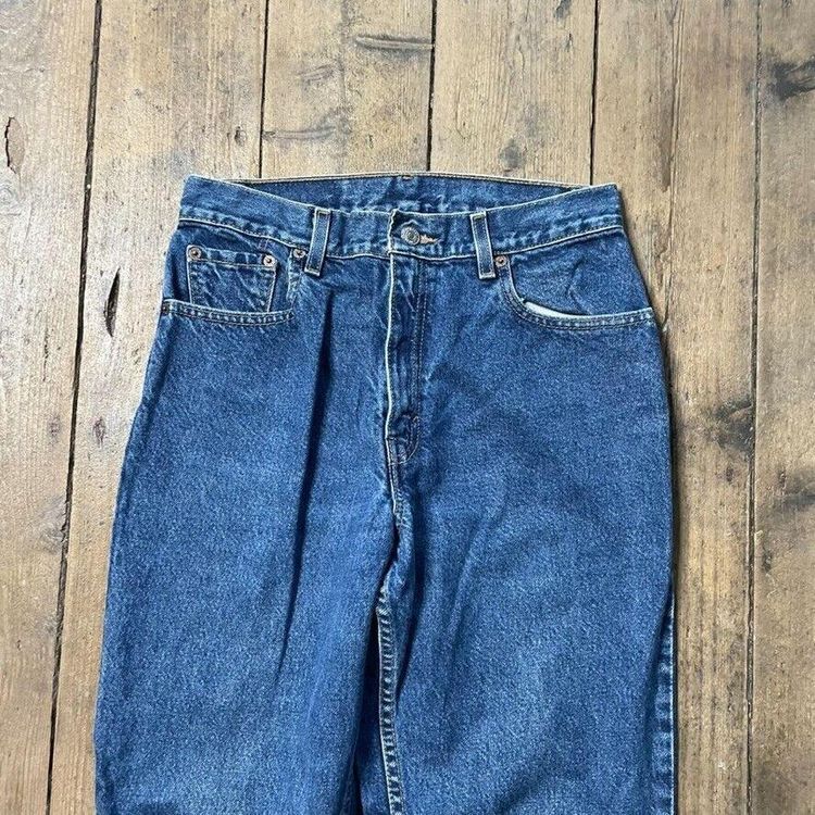 Levis Jeans Denim USA Vintage Pants Trousers, Dark Blue, Womens 30 3