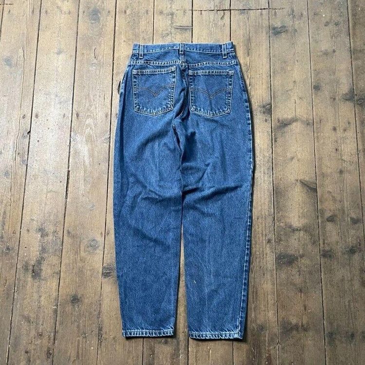 Levis Jeans Denim USA Vintage Pants Trousers, Dark Blue, Womens 30 5