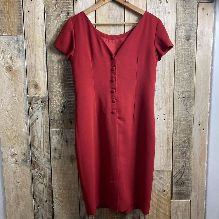 Vintage Next Red Dress image 1