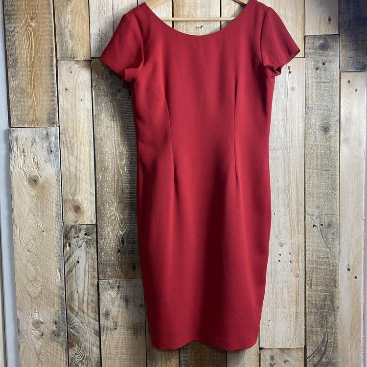 Vintage Next Red Dress obraz 3