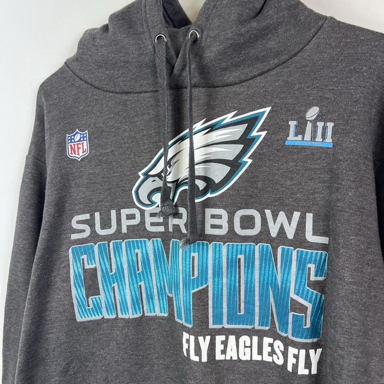 Philadelphia eagles nfl hoodie grey image 2