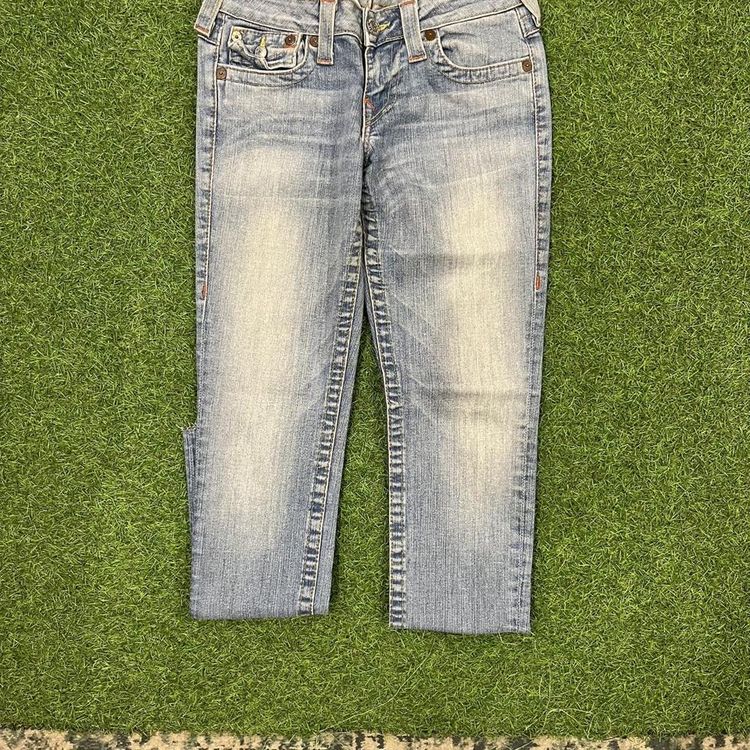 Womens Light Blue True Religion Jeans image 3