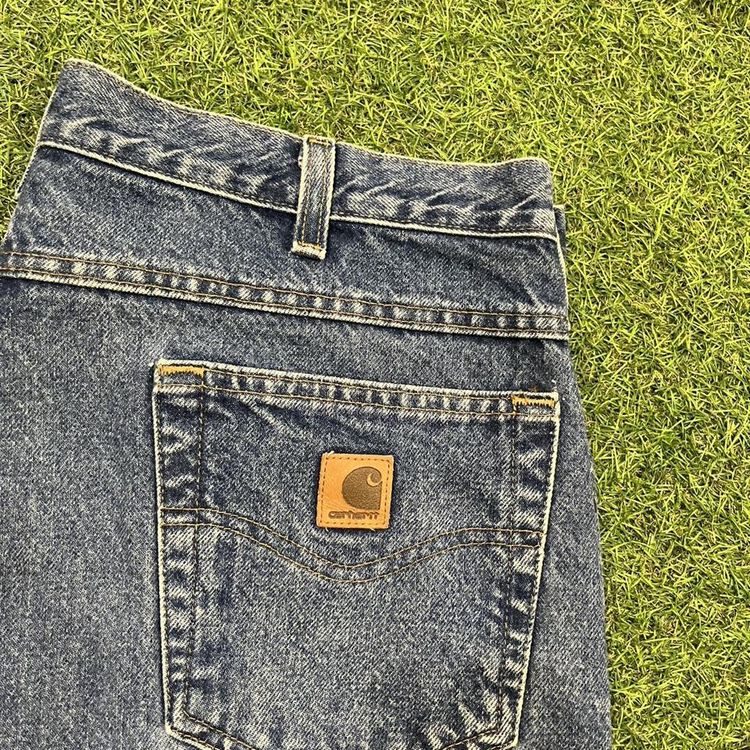 Blue Carhartt jeans image 2