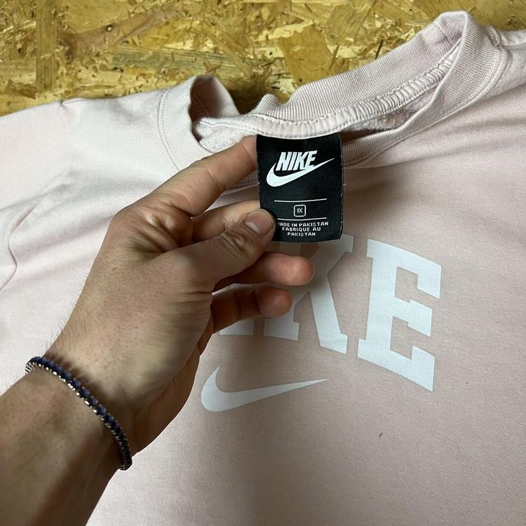 Vintage Nike Spellout Graphic Printed Sweatshirt image 4