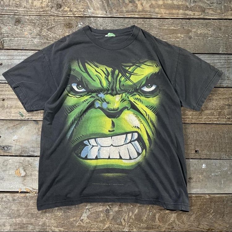 Vintage Hulk Graphic Tee image 1