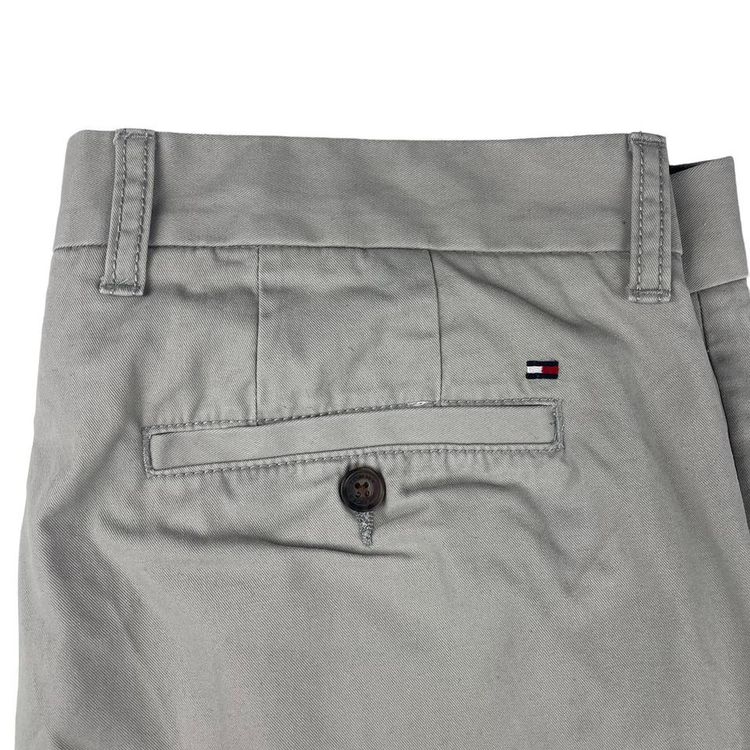 Vintage Tommy Hilfiger Tailored Fit Trousers Light Grey W34L32 4