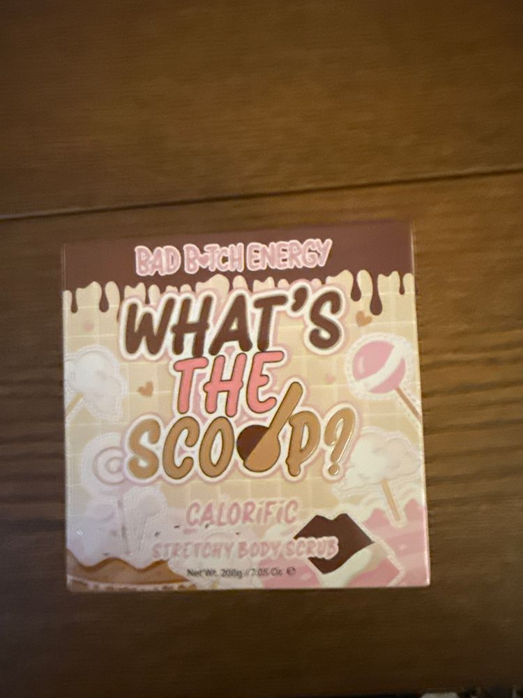 Bad B*Tch Energy What'S The Scoop Calorific Stretchy Body Scrub