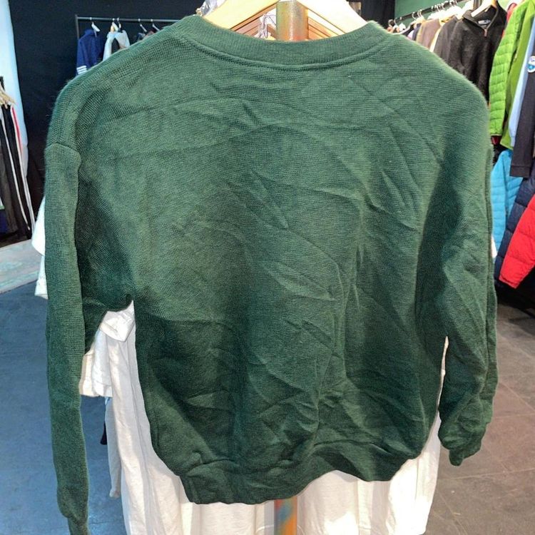 Dark green small Lacoste sweatshirt, fits true to size, excellent used condition. Message for more d image 2