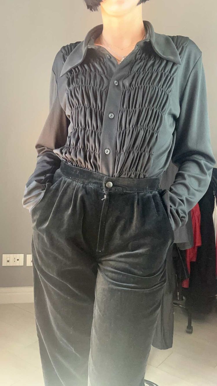 Immagine di Pantalone black velvet 5