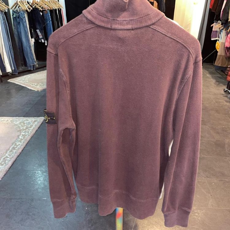 Brown Xl Stone Island quarter zip jumper, fits true to size, excellent used condition. Message for m 3