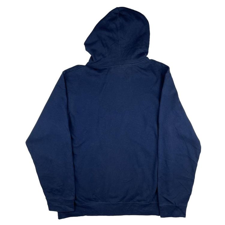 Vintage NFL New England Patriots Printed Hoodie Navy Blue Medium 3