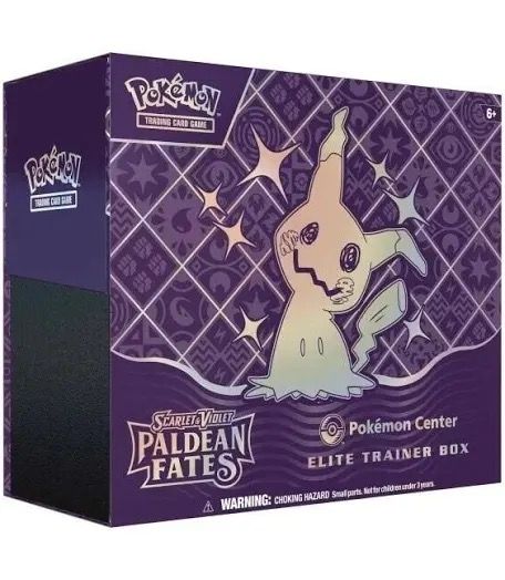 Pokémon Pokémon Trading Card Game Scarlet & Violet Paldean Fates PKC Elite Trainer Box product image