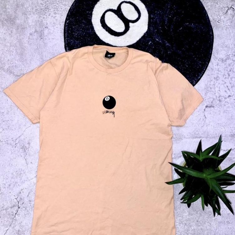 Stussy Pink 8 Ball T-Shirt