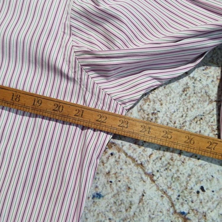 Ralph Lauren OXFORD SHIRT CUSTOM FIT STRIPE - Pink - Size L 4