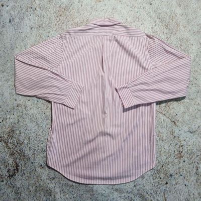 Ralph Lauren OXFORD SHIRT CUSTOM FIT STRIPE - Pink - Size L 8