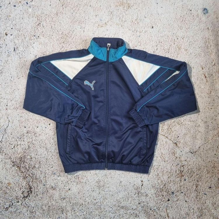 PUMA TRACK JACKET RETRO STYLE - Blue - Size M 1