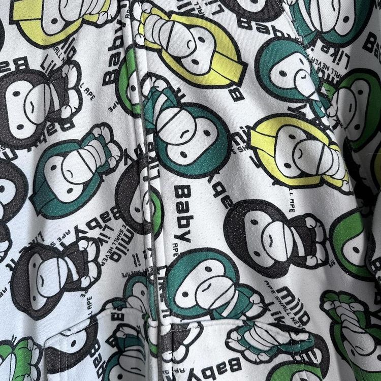 Bape baby Milo full zip hoodie image 2