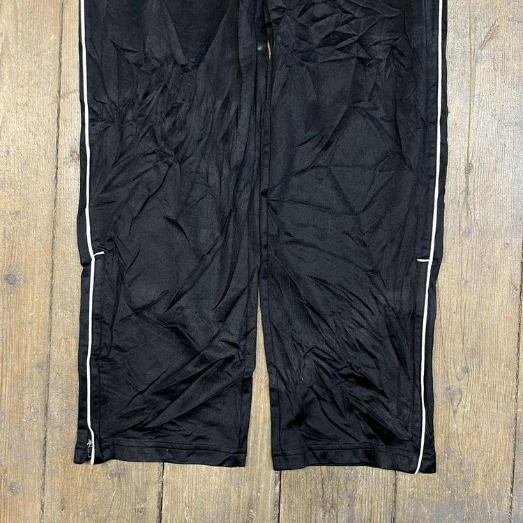 Fila Tracksuit Bottoms Y2K Vintage Sports Joggers, Black, Mens Medium 2