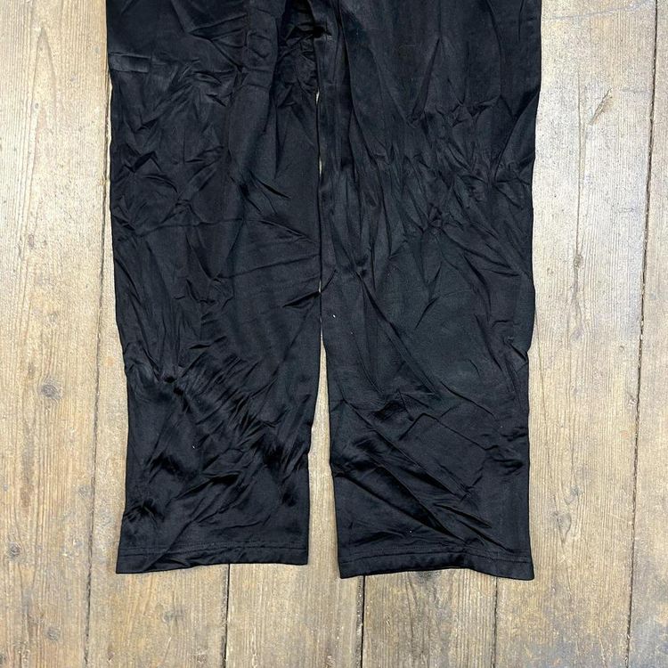 Fila Tracksuit Bottoms Y2K Vintage Sports Joggers, Black, Mens Medium 7
