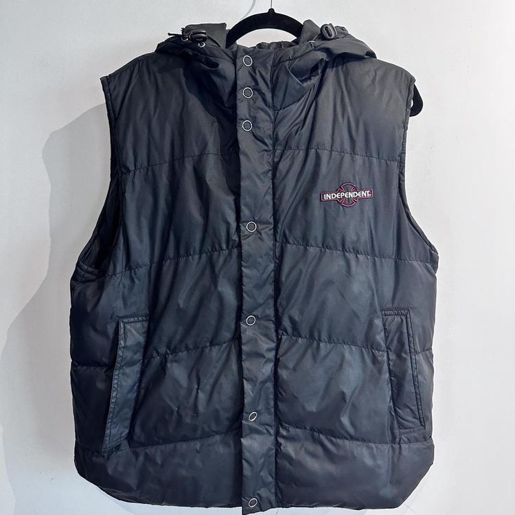 Vintage independent truck company hooded body walmer gillet