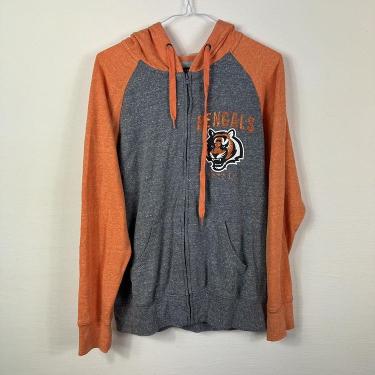 Bengals NFL hoodie grey image 1
