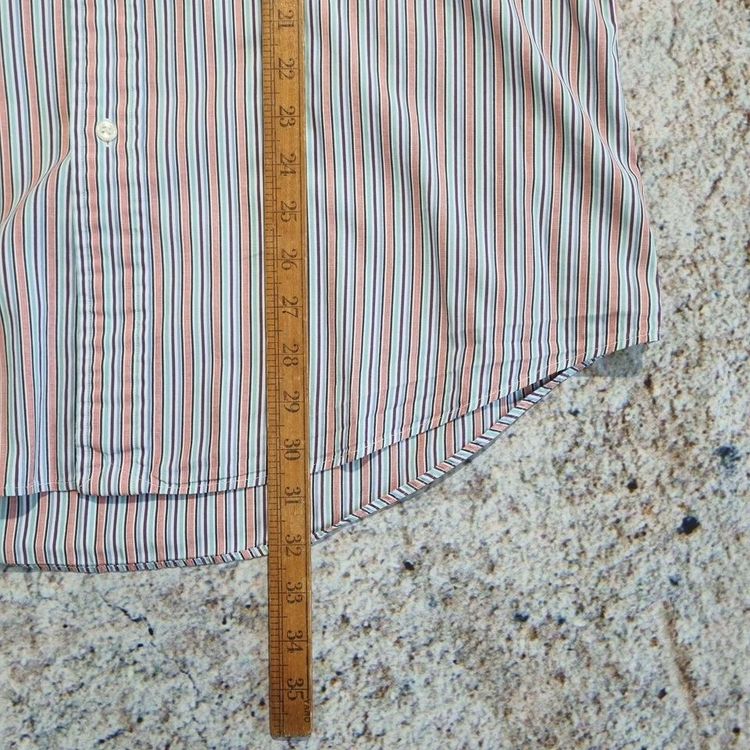 Ralph Lauren OXFORD SHIRT CUSTOM FIT STRIPE - Blue - Size 16.5 42 image 5