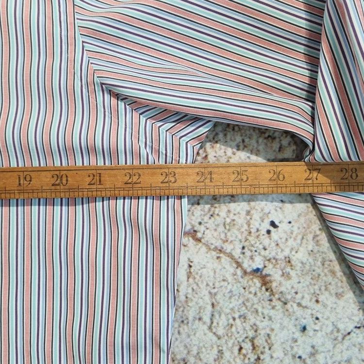 Ralph Lauren OXFORD SHIRT CUSTOM FIT STRIPE - Blue - Size 16.5 42 image 4