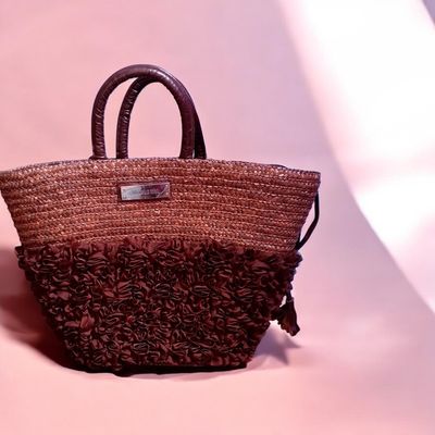 antonello serio borsa paglia marrone donna 2010