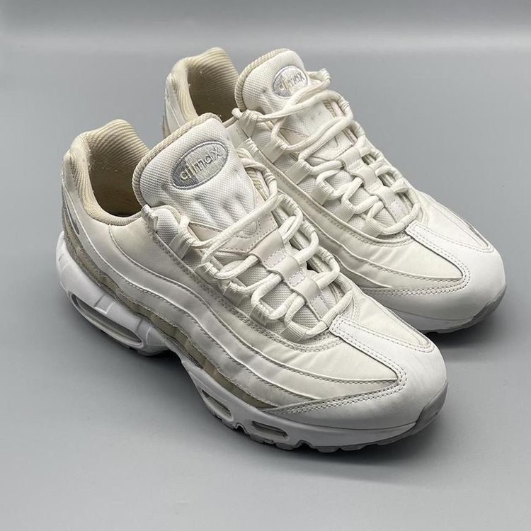 Womens Nike Air Max 95 White Beige Trainers image 3
