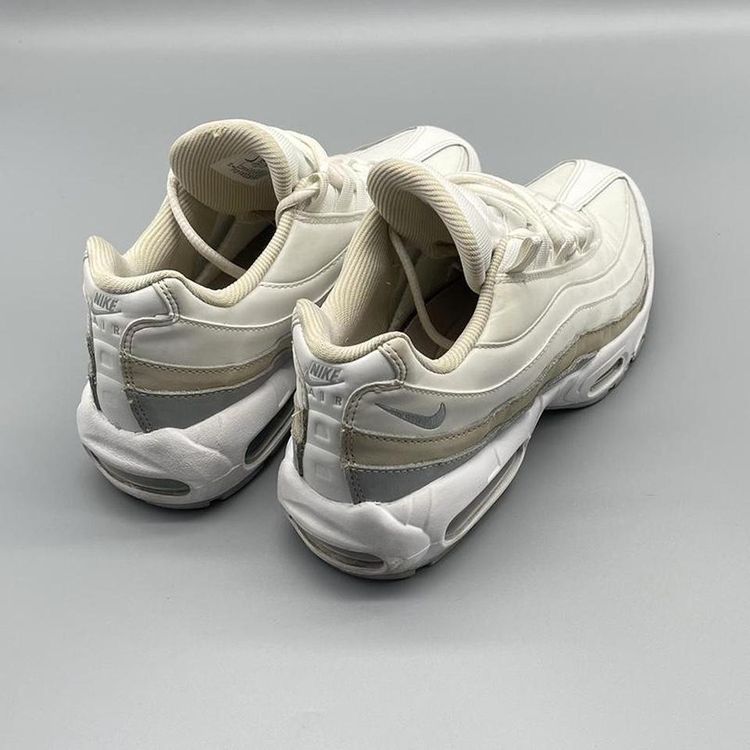 Womens Nike Air Max 95 White Beige Trainers image 4