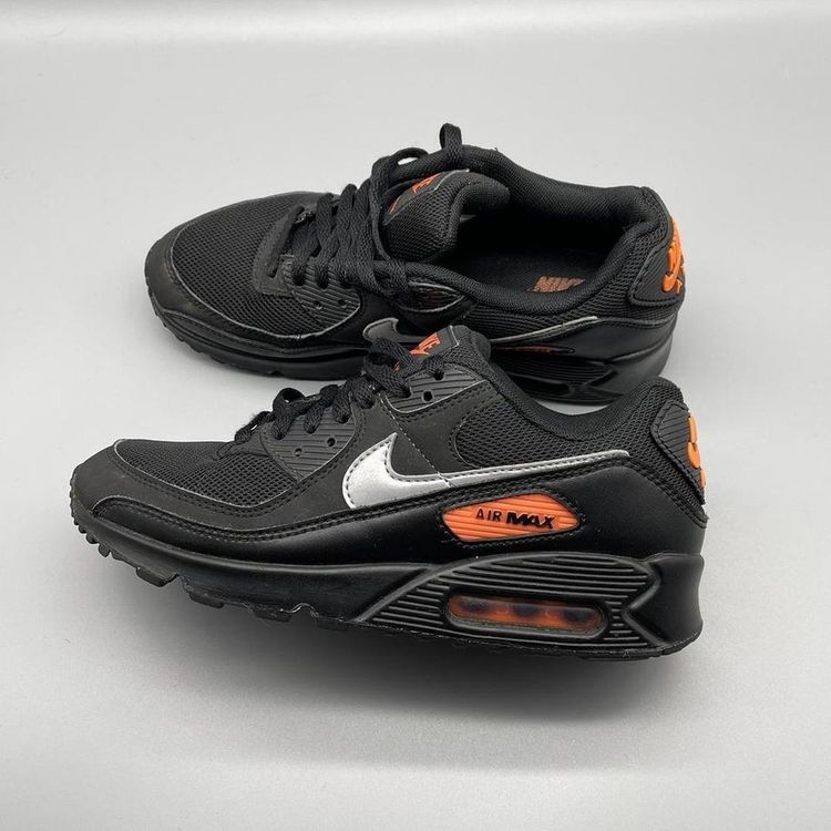 Nike Nike Air Max 90 Orange & Black Trainers product image