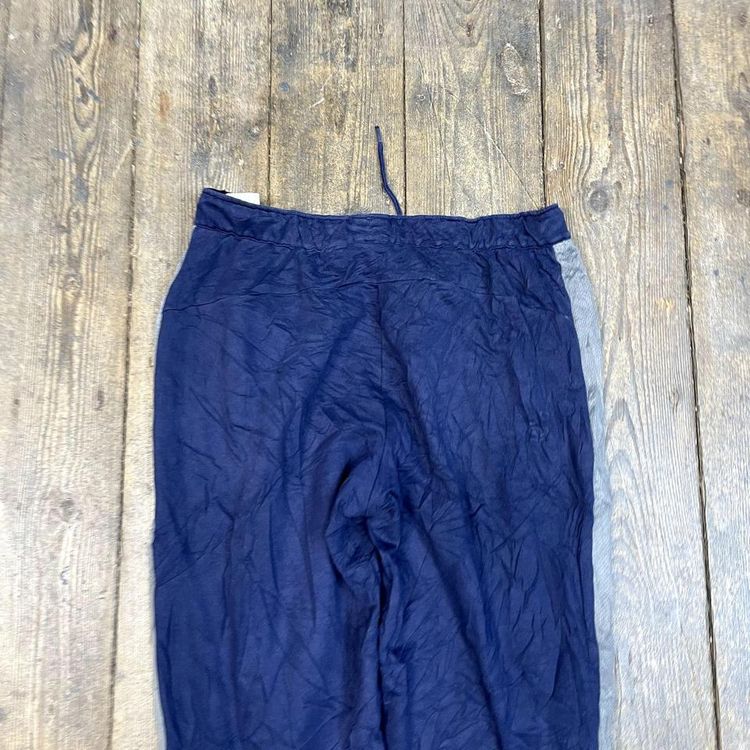 Puma Tracksuit Bottoms Y2K Vintage Sports Joggers, Navy Blue, Mens Medium 8