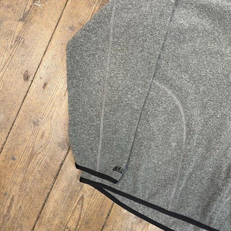 Nautica Fleece Y2K Vintage Half-Zip Outdoor Jacket, Dark Grey, Mens Medium 6