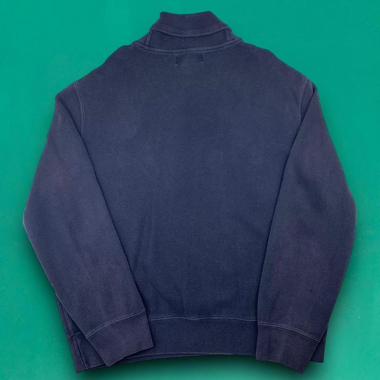 Ralph Lauren Vintage 90s Embroidered Cowl Neck Jumper Blue XL 4