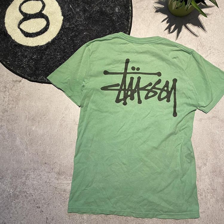 Green Stussy T-Shirt image 2