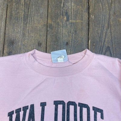 Champion Sweatshirt Spellout Y2K Sports Jumper, Pink, Womens XL 6