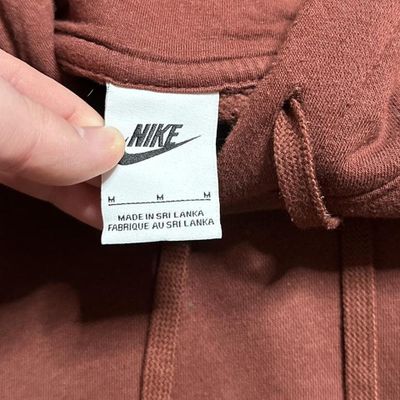 Brown Nike 00s Hoodie Casual Sportswear 3