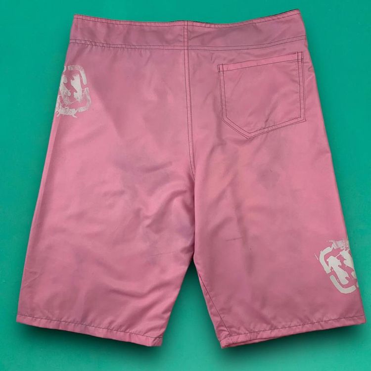 Billabong Graphic Spellout Board Shorts Swimming Swim Trunks Pink W34 image 3