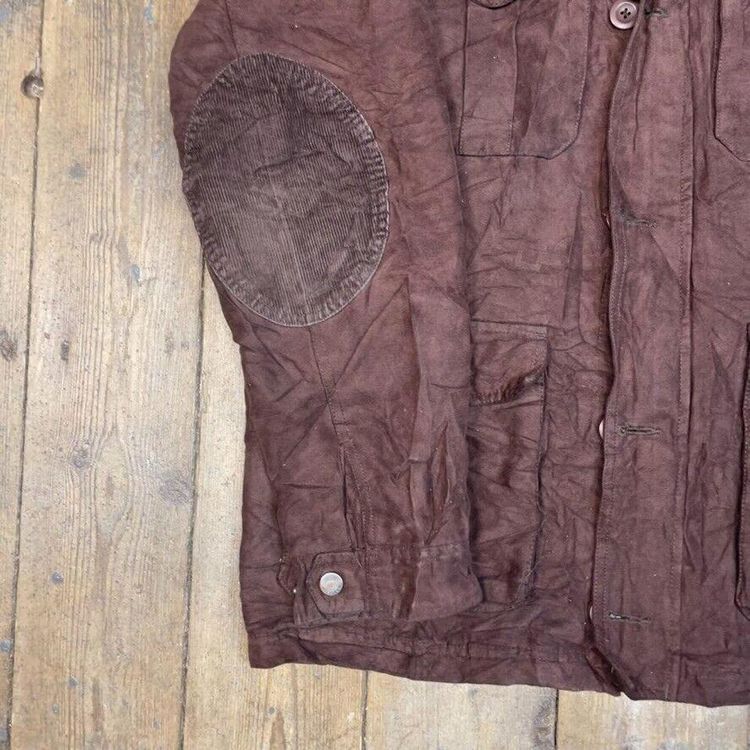Tommy Hilfiger Over Coat Y2K Full Zip Quilt Lined Jacket, Brown, Mens XL image 6