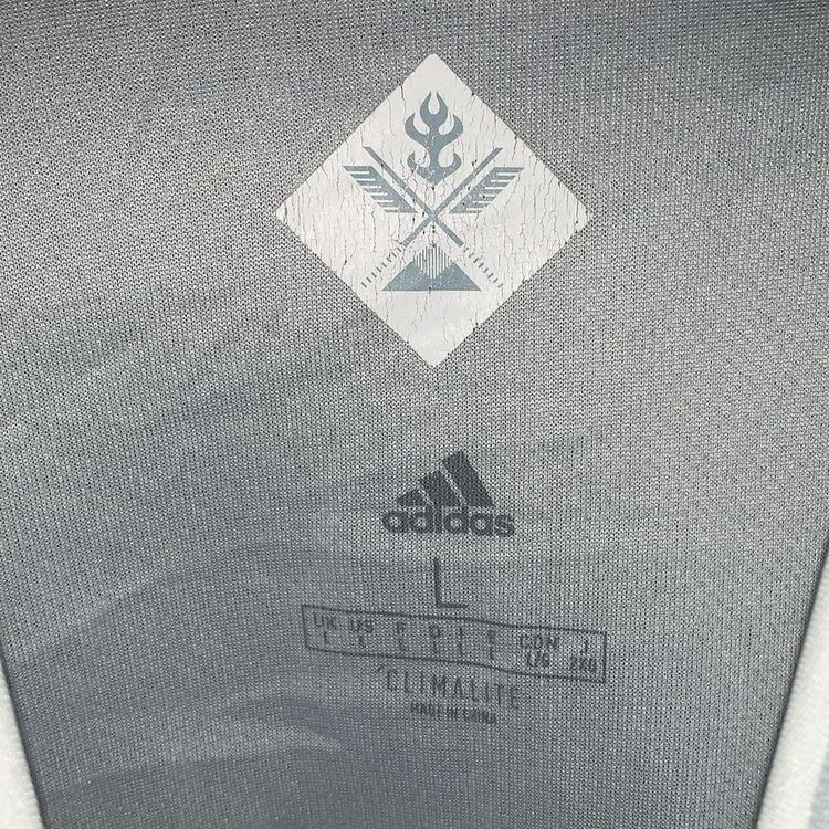 Mens Japan 2018 World Cup Adidas Away Football Shirt Grey Large BR3627 3