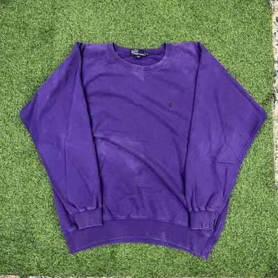 Purple Ralph Lauren sweatshirt 1