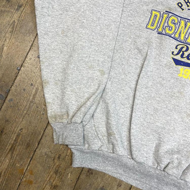 Disney Land Sweatshirt Pull Over Mickey Mouse Jumper, Grey, Mens XL image 6