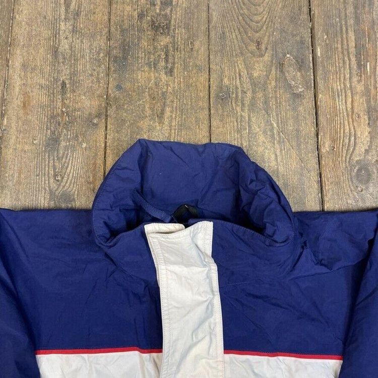 Helly Hansen Rain Coat Full Zip Vintage Sports Jacket, White, Mens Large image 6