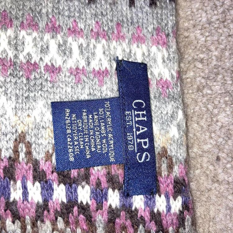 Vintage chaps scarf 4