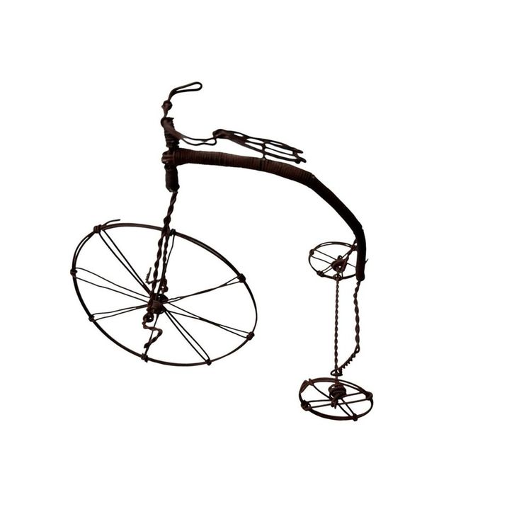 Wire Sculpture Bicycle image 1