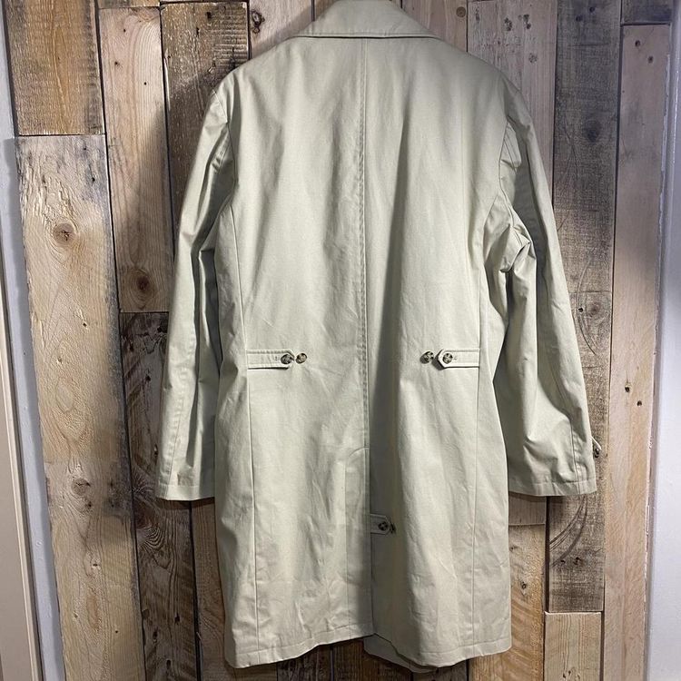 Mens Camel Trench Coat image 5