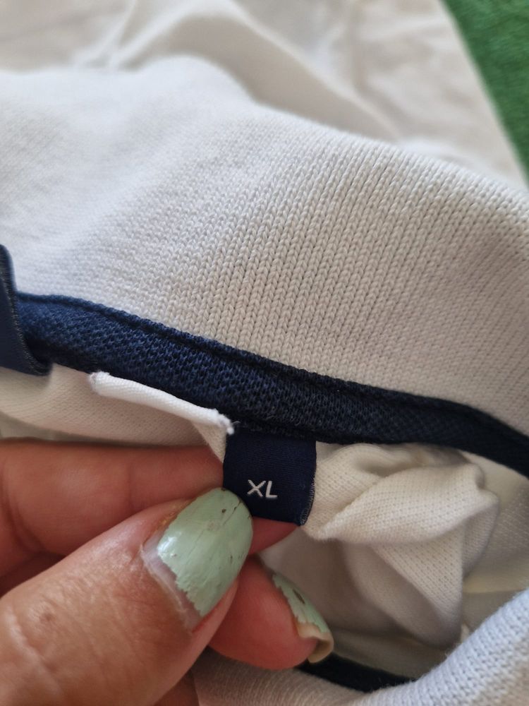 Gant White Polo Shirt obraz 5