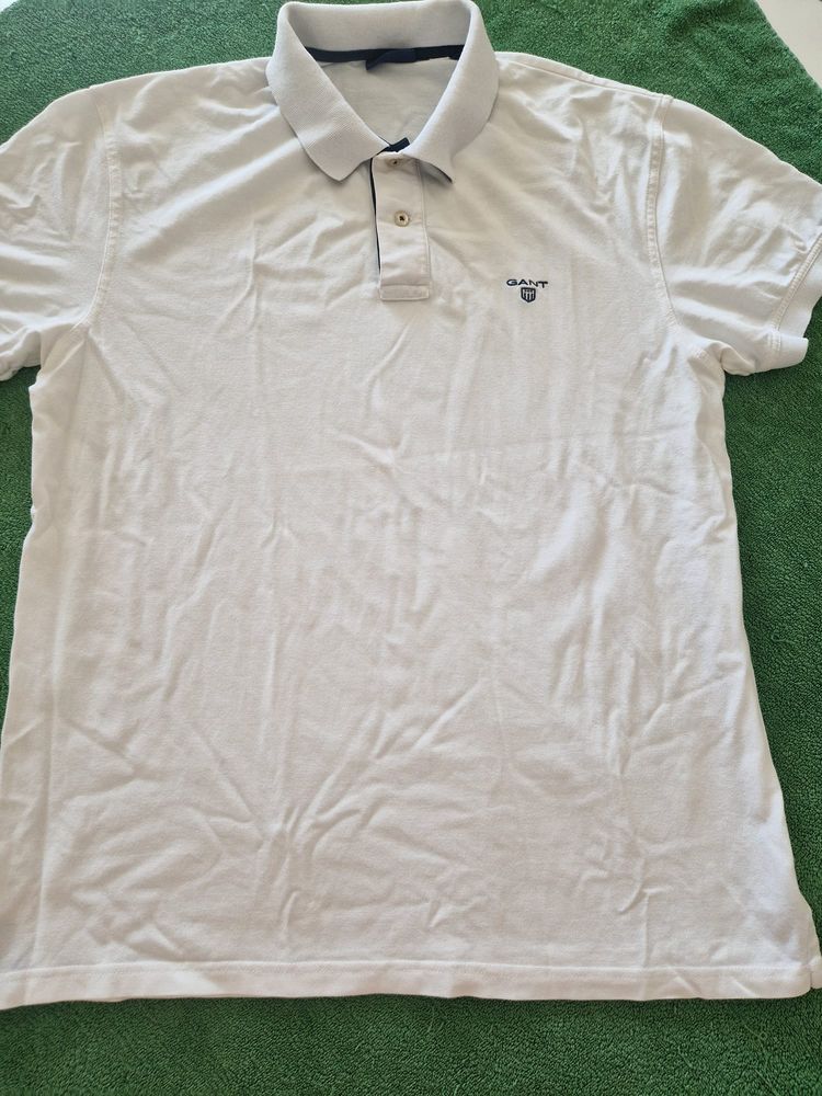 Gant White Polo Shirt obraz 2